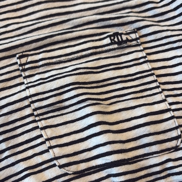 Ralph Lauren back and white striped knotted tee - Picture 2 of 4